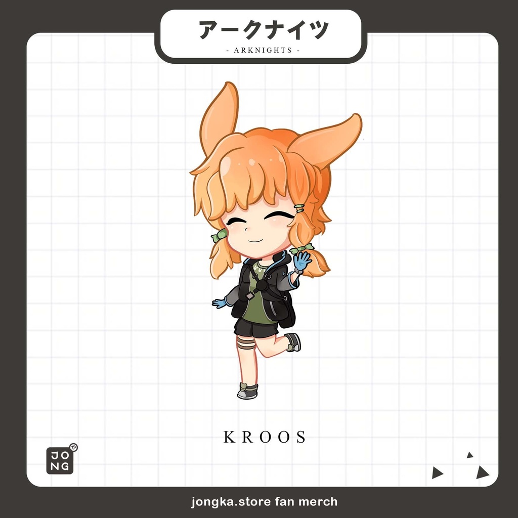  アークナイツ Kroos  アクリルキーホルダー