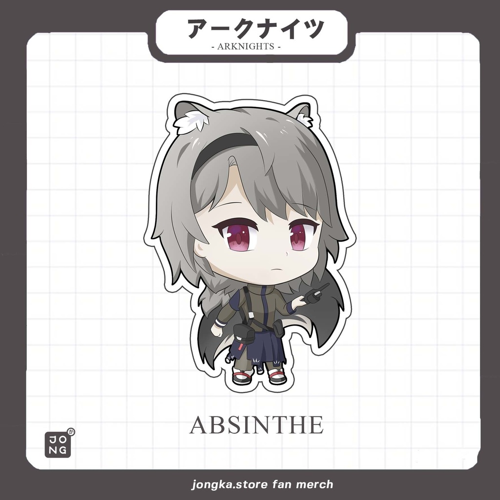 アブサン アークナイツ アクリルキーホルダー Absinthe Arknights Acrilyc Keychain 