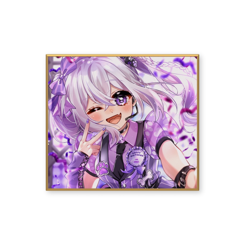 2025年戌丸こた生誕祭mini色紙