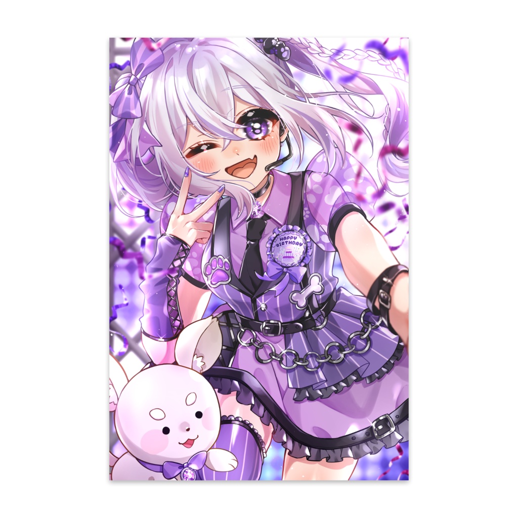 2025年戌丸こた生誕祭ポストカード