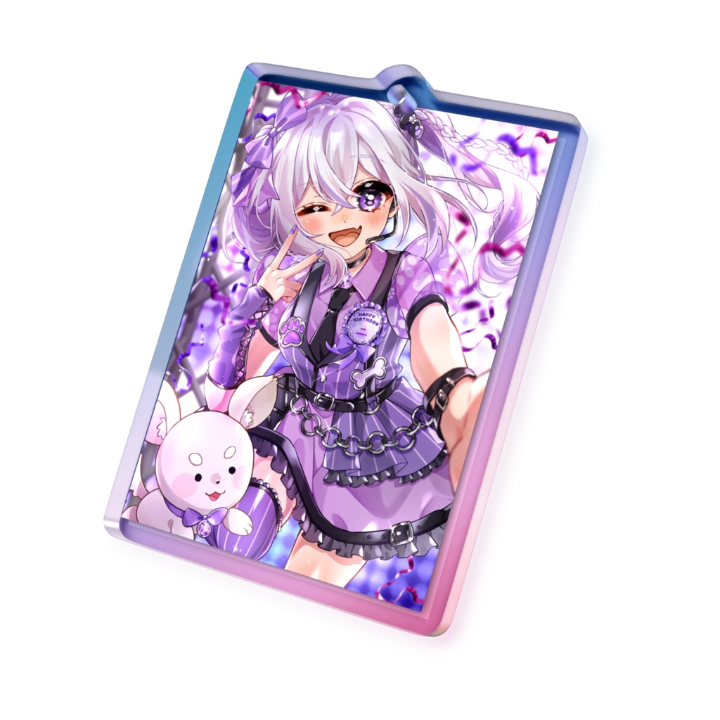 2025年戌丸こた生誕祭オーロラアクリルキーホルダー