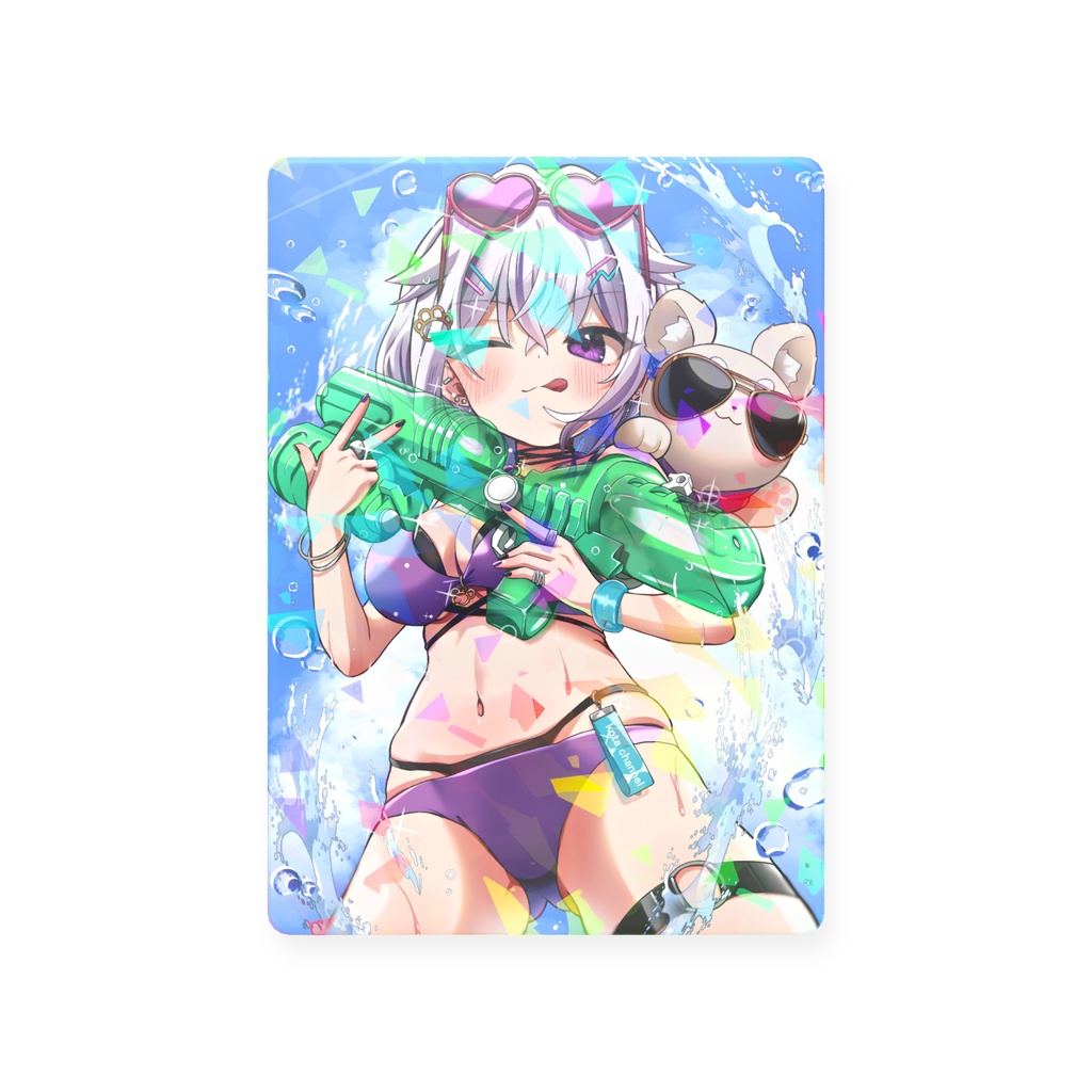 夏だ!水着だ!戌丸だぁー!ホログラムトレカ