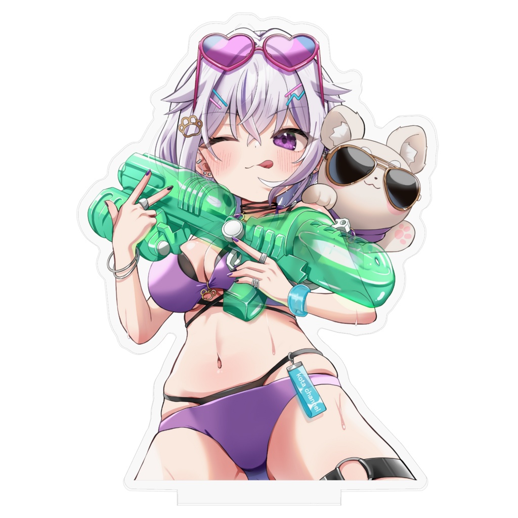 夏だ!水着だ!戌丸だぁー!のーまるなアクリルスタンド