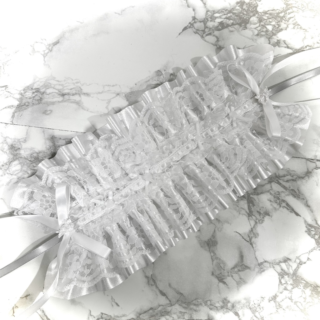 โก white rose angel headdress