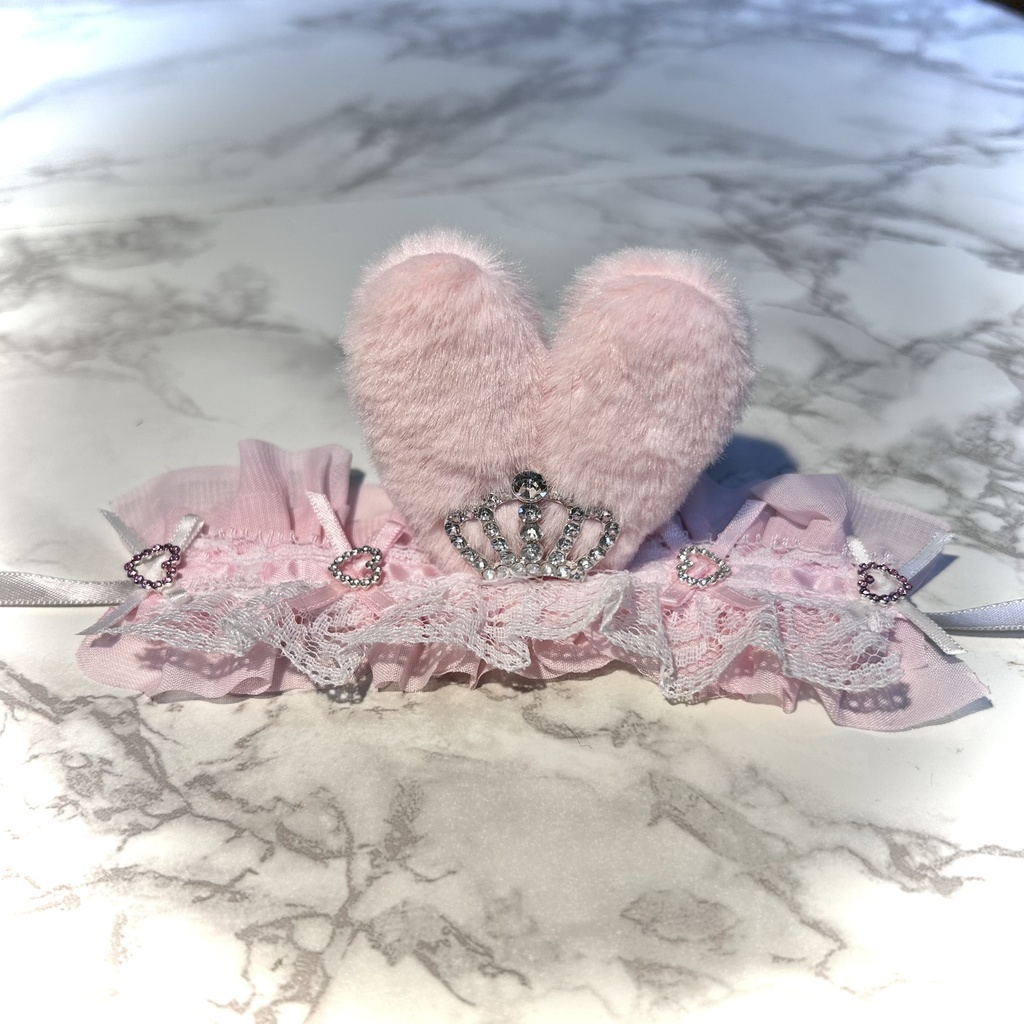 โก pink rabbit tiara headdress