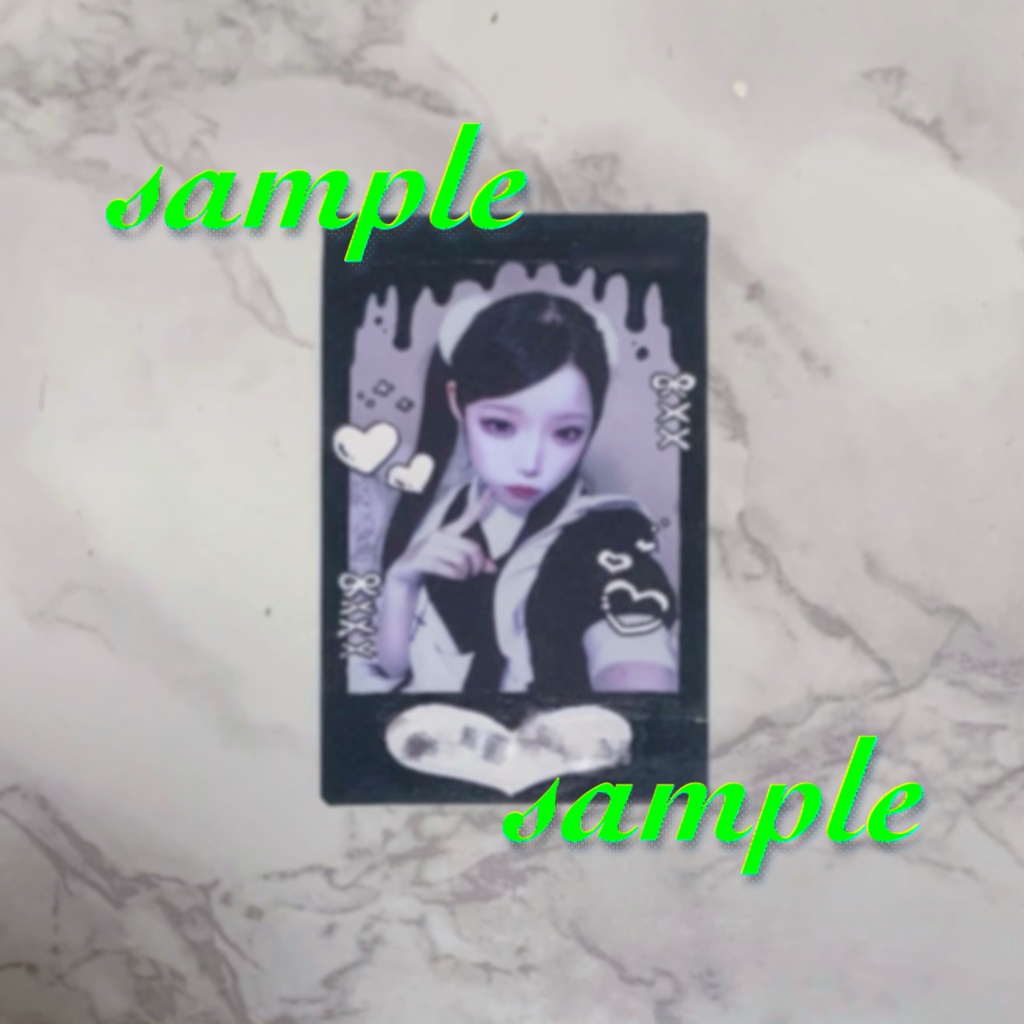 うきうきば〜すで〜チェキ【ツインテめいど屋さん】