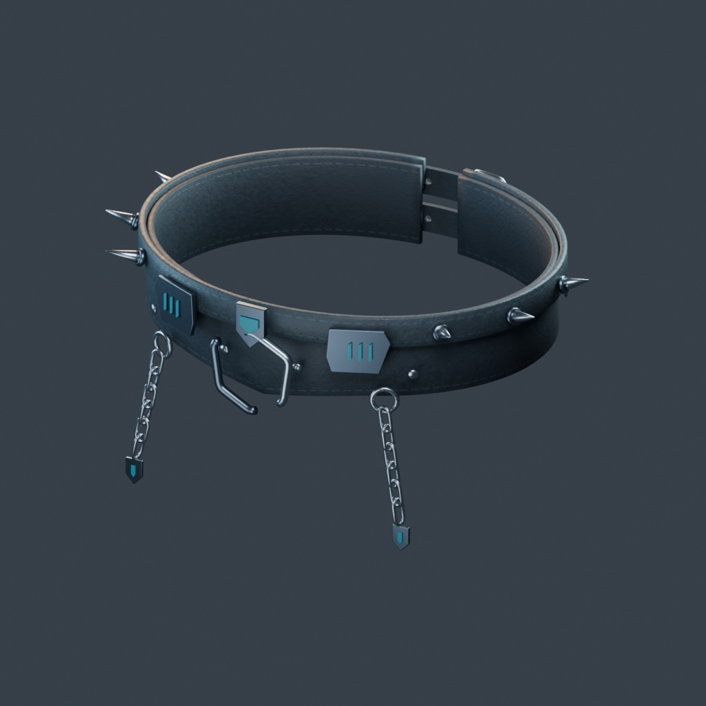 KEVRA Split Halo Choker