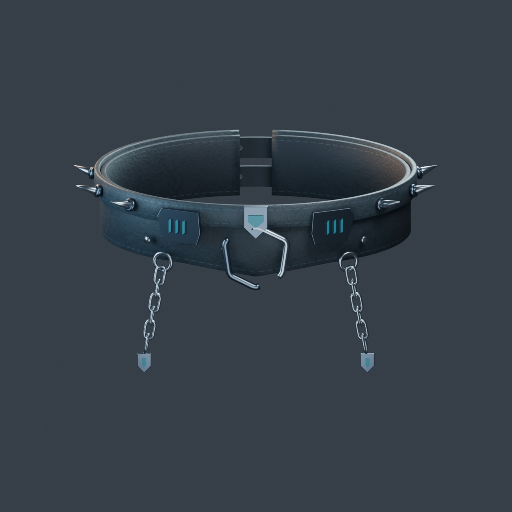 KEVRA Split Halo Choker