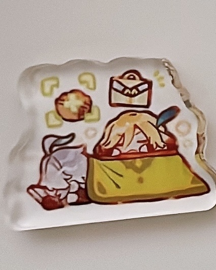 こたつ自立アクスタ