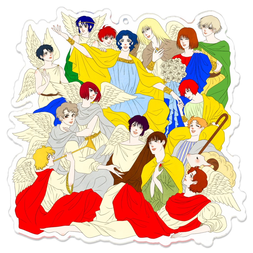素敵なアクリルキーホルダー✨全3種