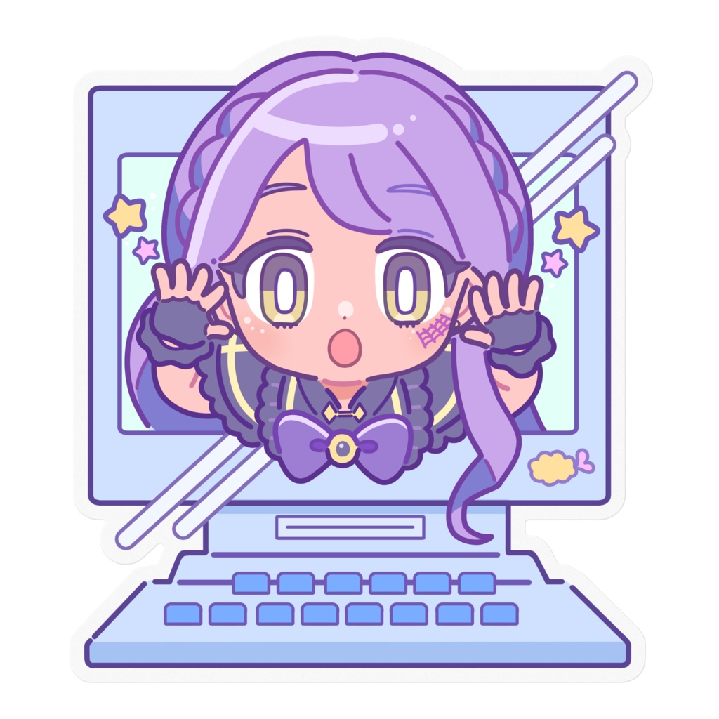 shrimin wow sticker - 1️⃣