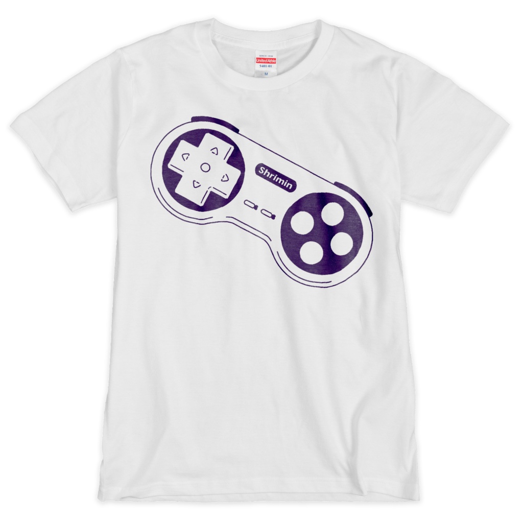 shrimin Gaming T-shirt (シルクスクリーン印刷)- 3️⃣