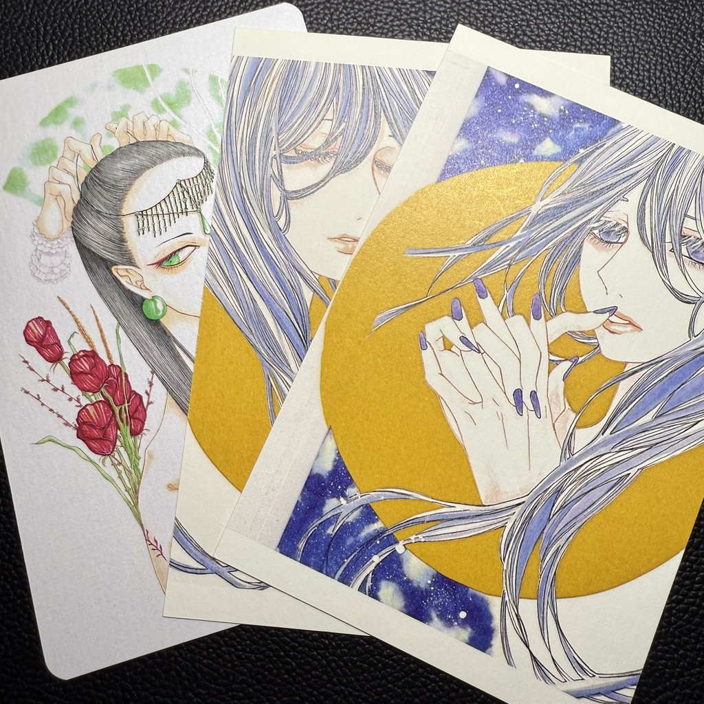 【ポストカード】 月テーマ作品/見繕い 3枚セット