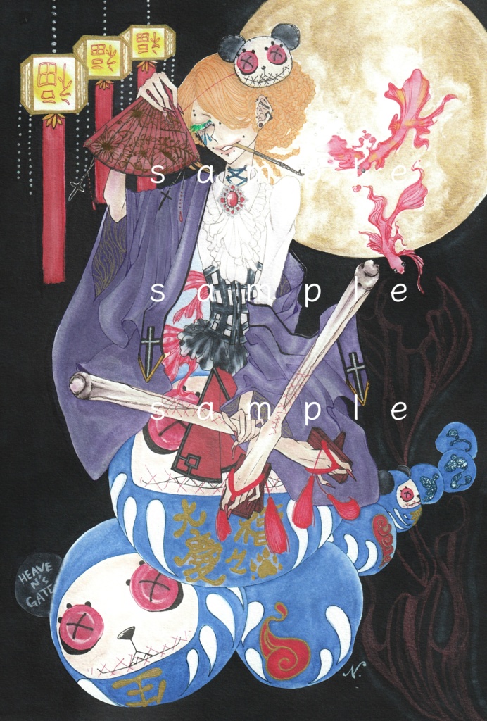 残1【ポストカード】HEAVEN'S GATEシリィズ2枚セット