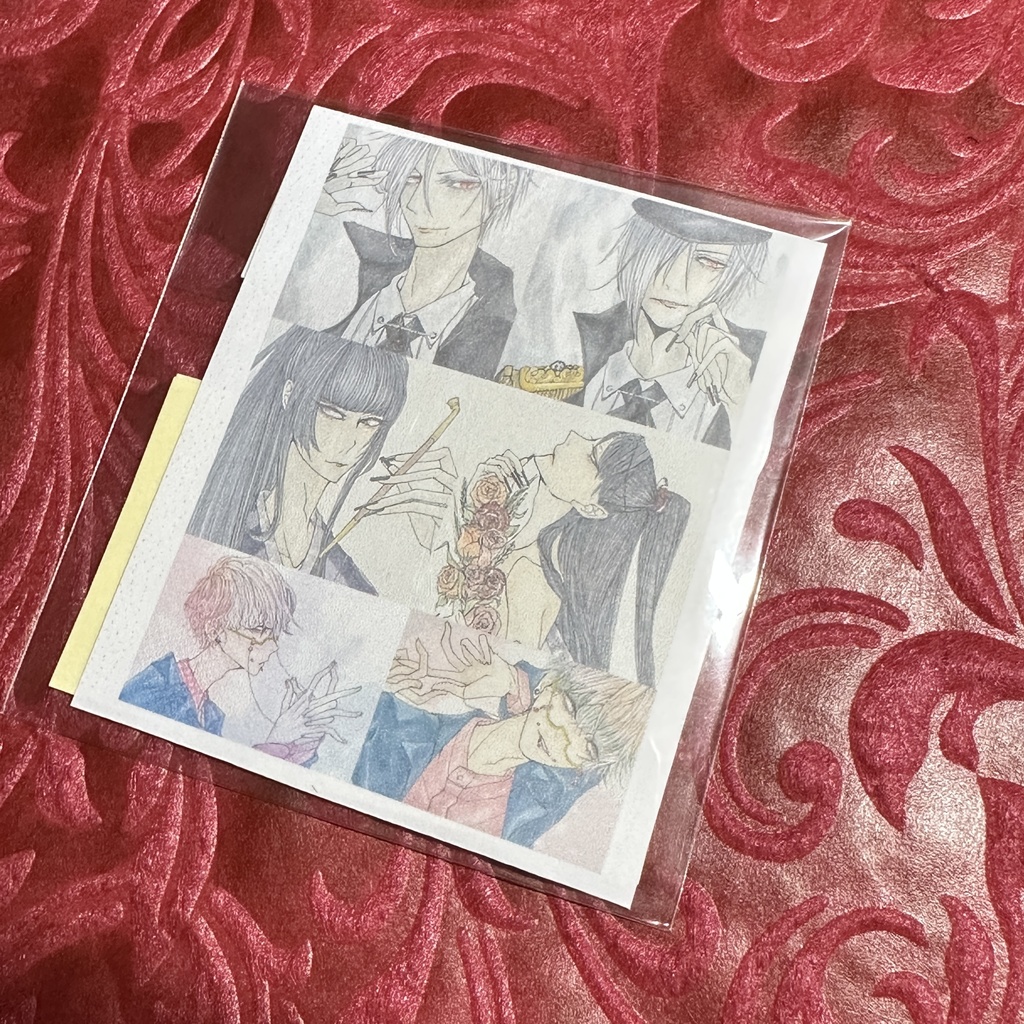 残1【ポストカード&ステッカー】フェチ男子シリィズセット