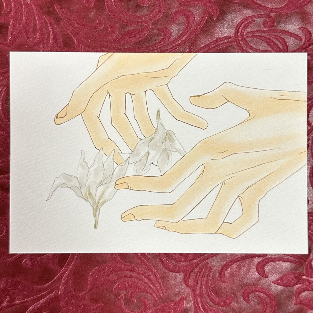 【フレーム付き原画】性癖~ 首絞め ~