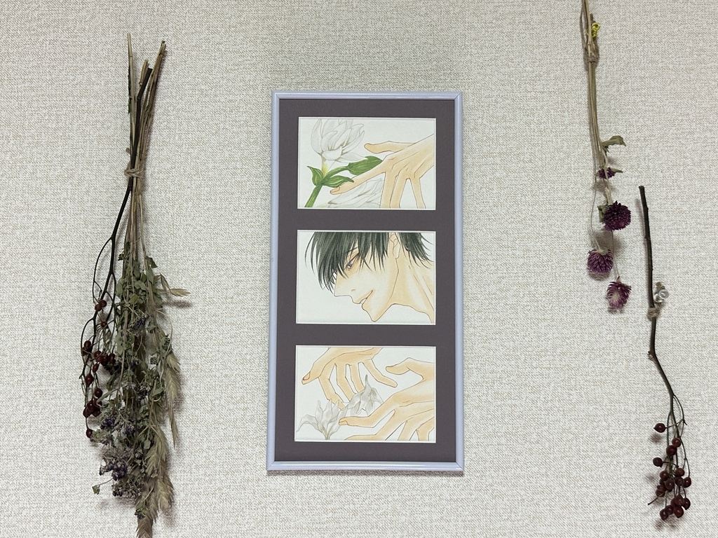 【フレーム付き原画】性癖~ 首絞め ~