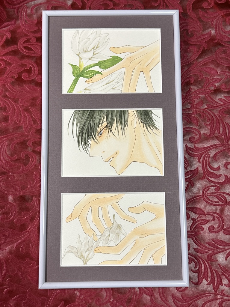 【フレーム付き原画】性癖～ 首絞め ～