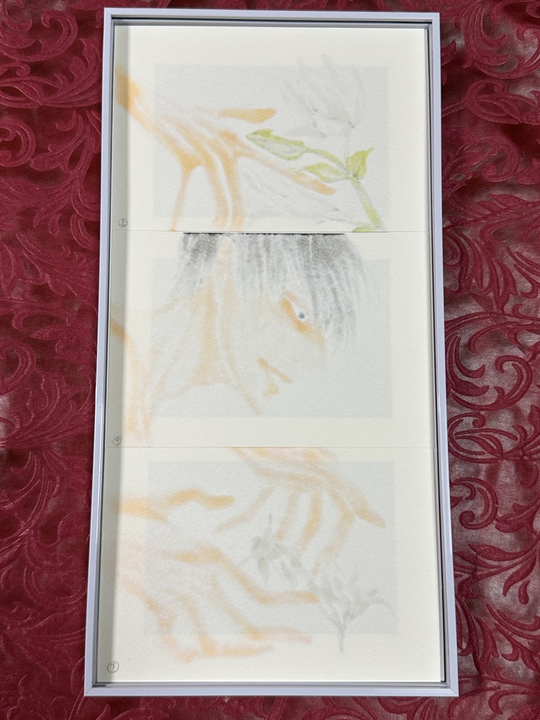 【フレーム付き原画】性癖~ 首絞め ~