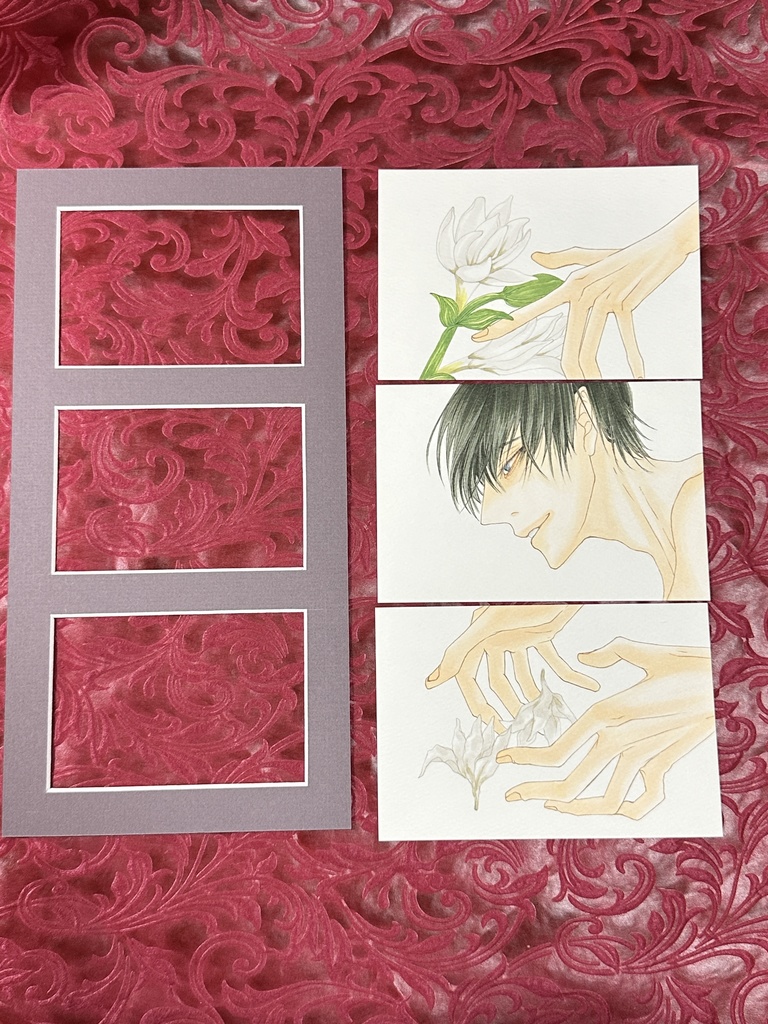 【フレーム付き原画】性癖~ 首絞め ~