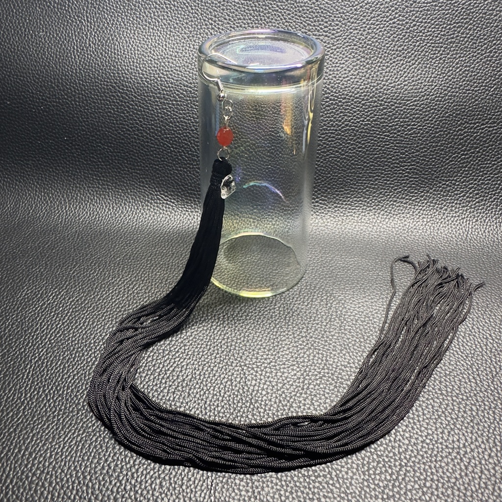 ロングタッセルピアス 2 【ハンドメイド作品】