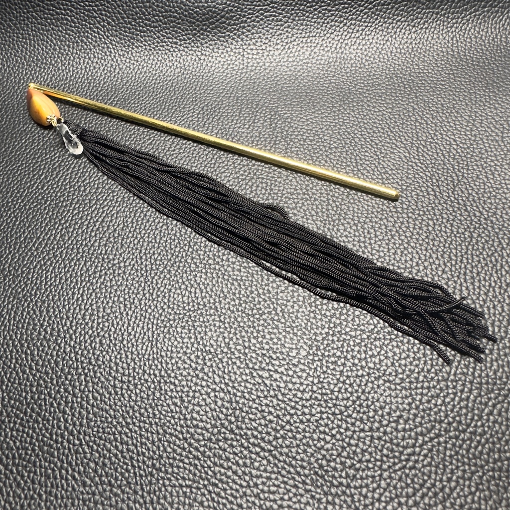 ロングタッセル簪 1【ハンドメイド作品】