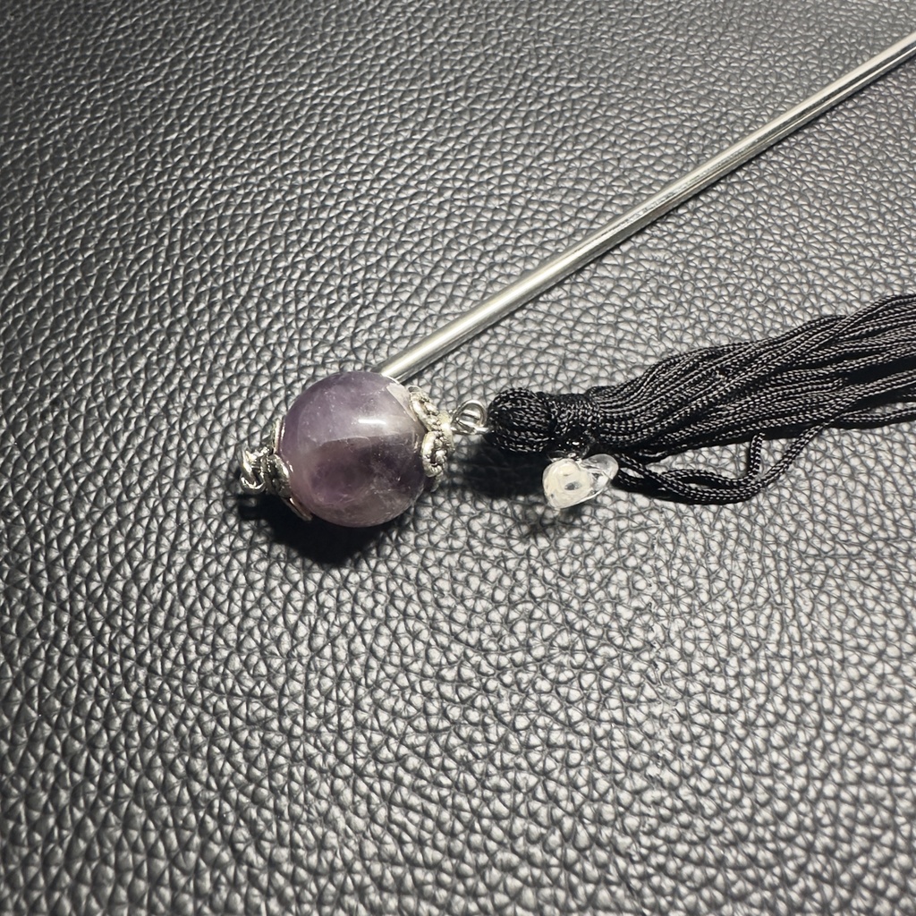 ロングタッセル簪 4【ハンドメイド作品】