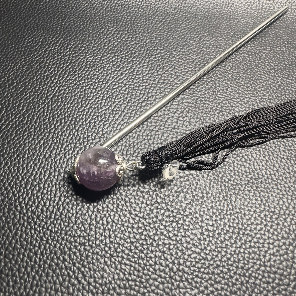 ロングタッセル簪 4【ハンドメイド作品】