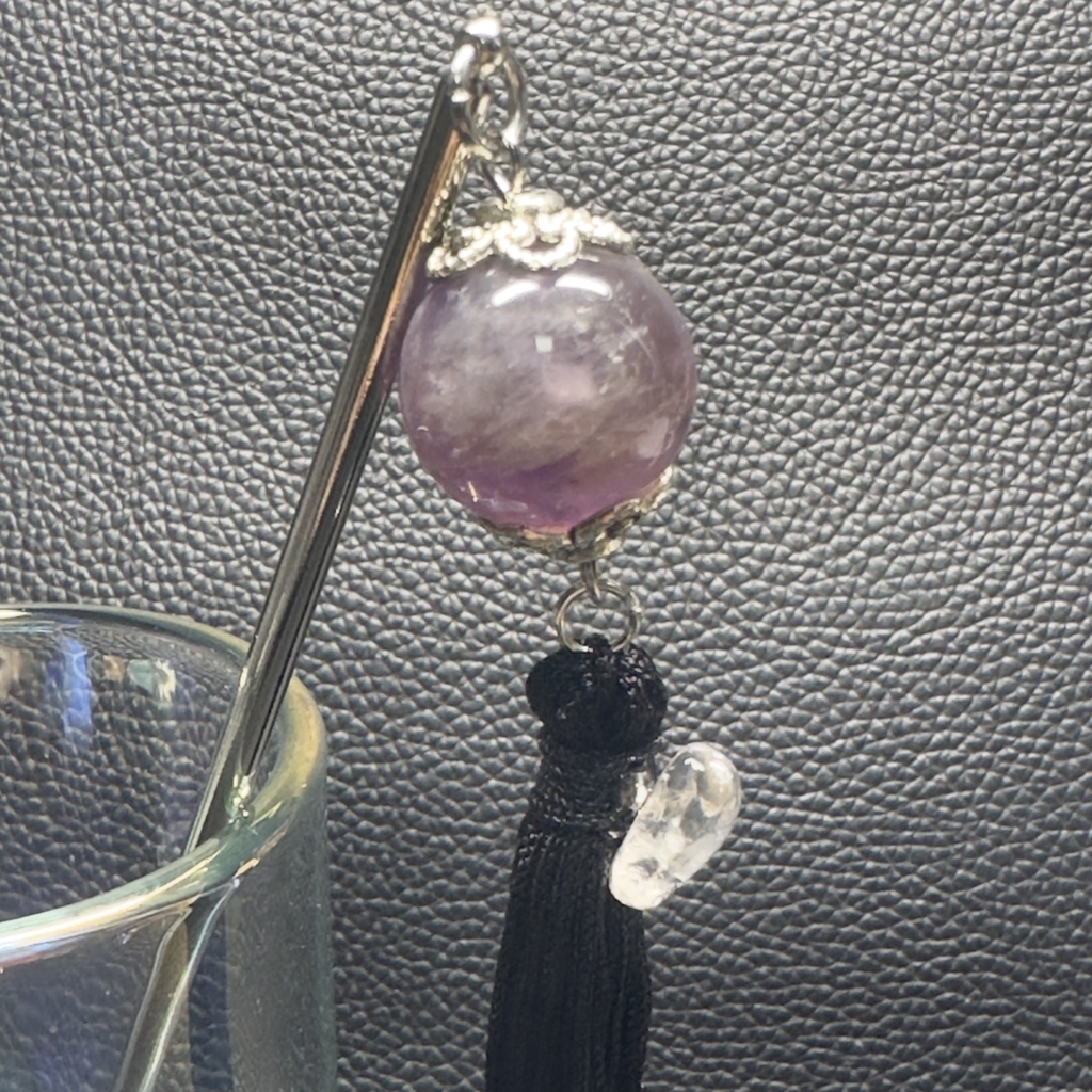 ロングタッセル簪 4【ハンドメイド作品】