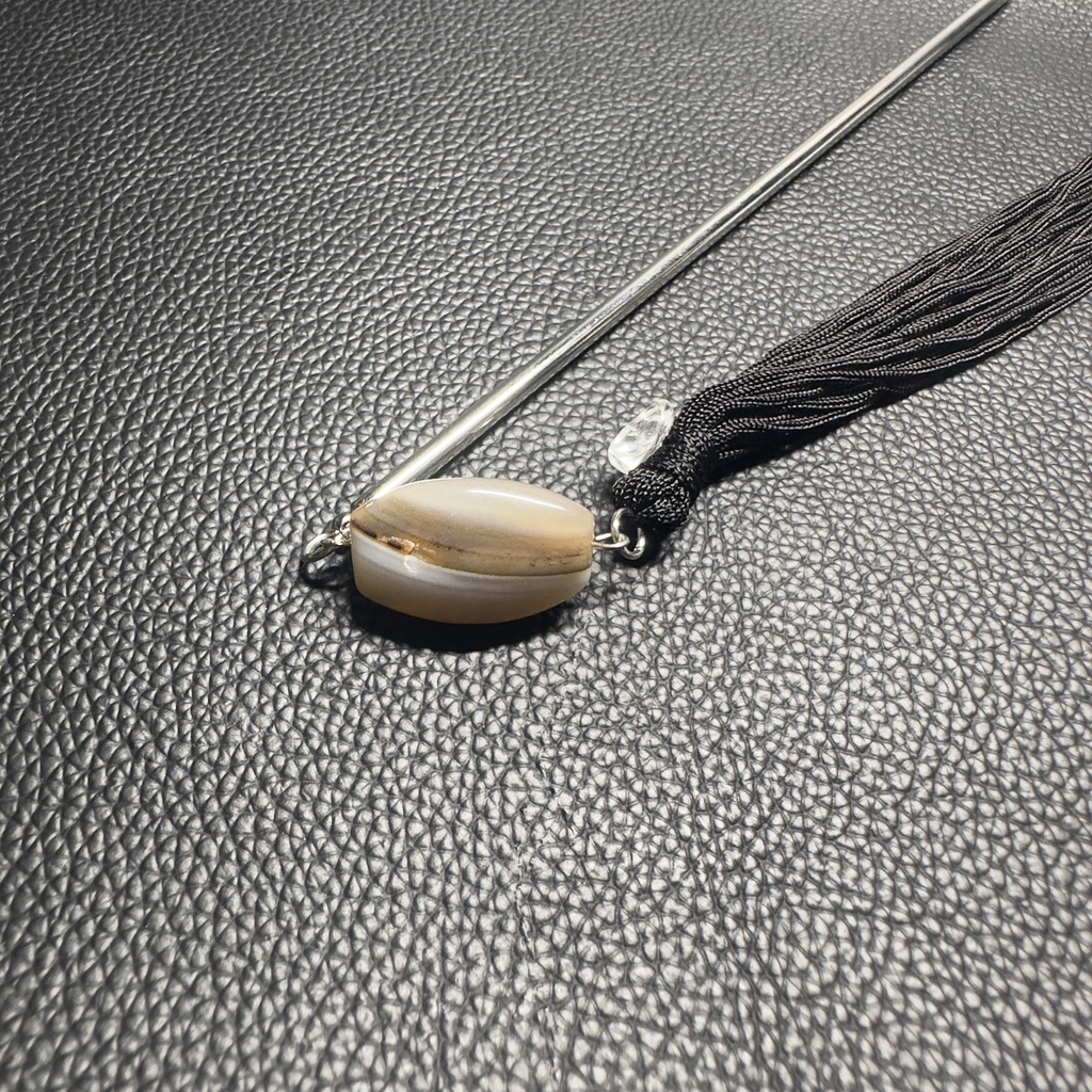 ロングタッセル簪 5【ハンドメイド作品】