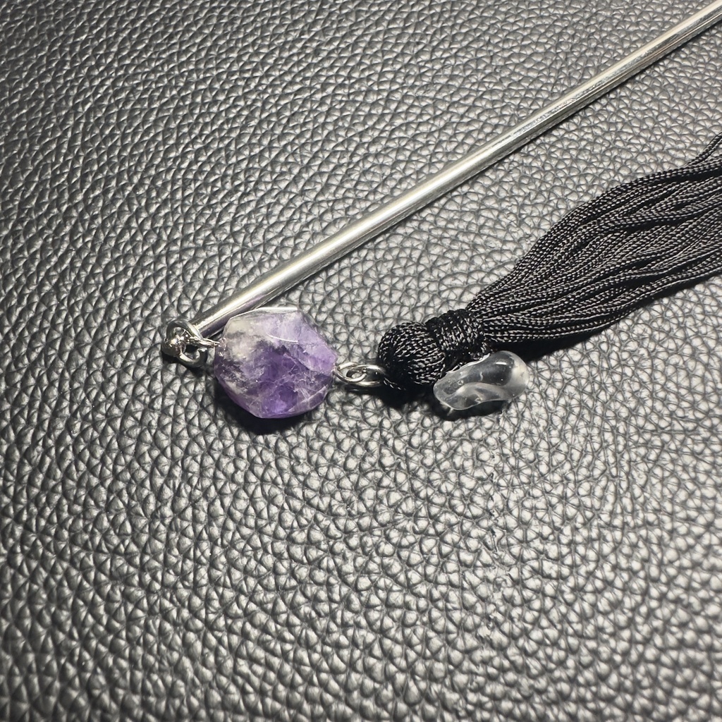 ロングタッセル簪 7【ハンドメイド作品】