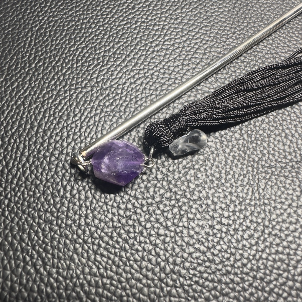 ロングタッセル簪 7【ハンドメイド作品】