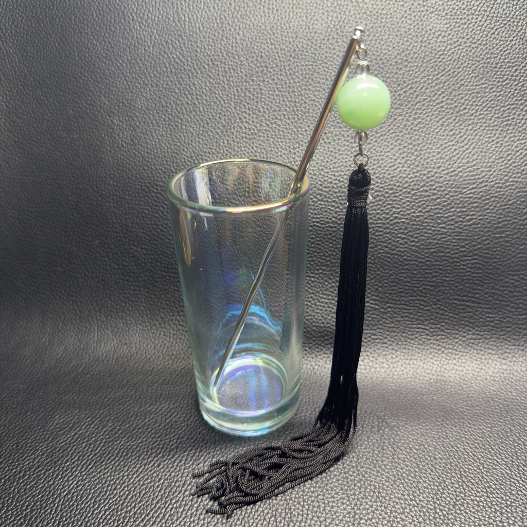 ロングタッセル簪 9【ハンドメイド作品】