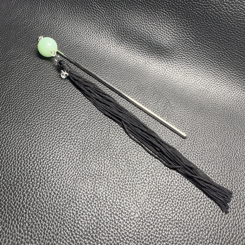 ロングタッセル簪 9【ハンドメイド作品】