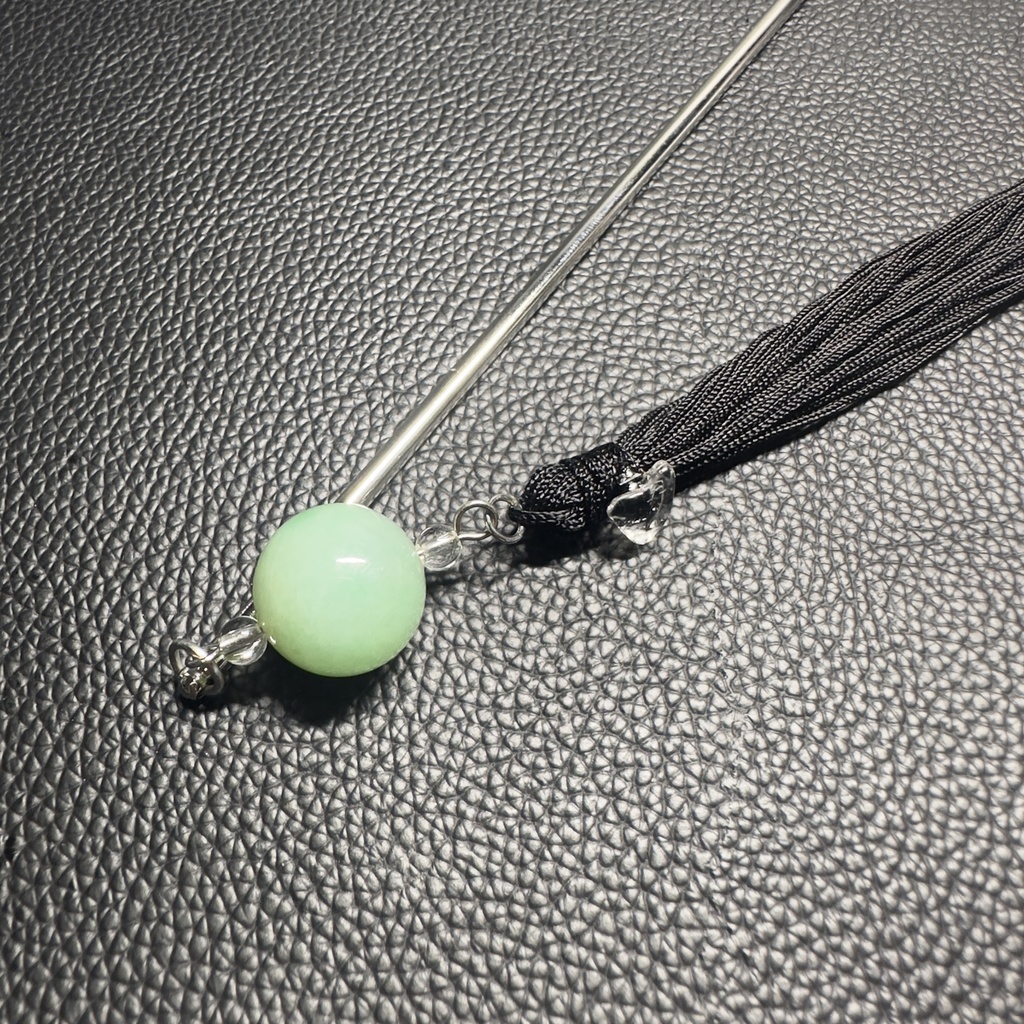 ロングタッセル簪 9【ハンドメイド作品】