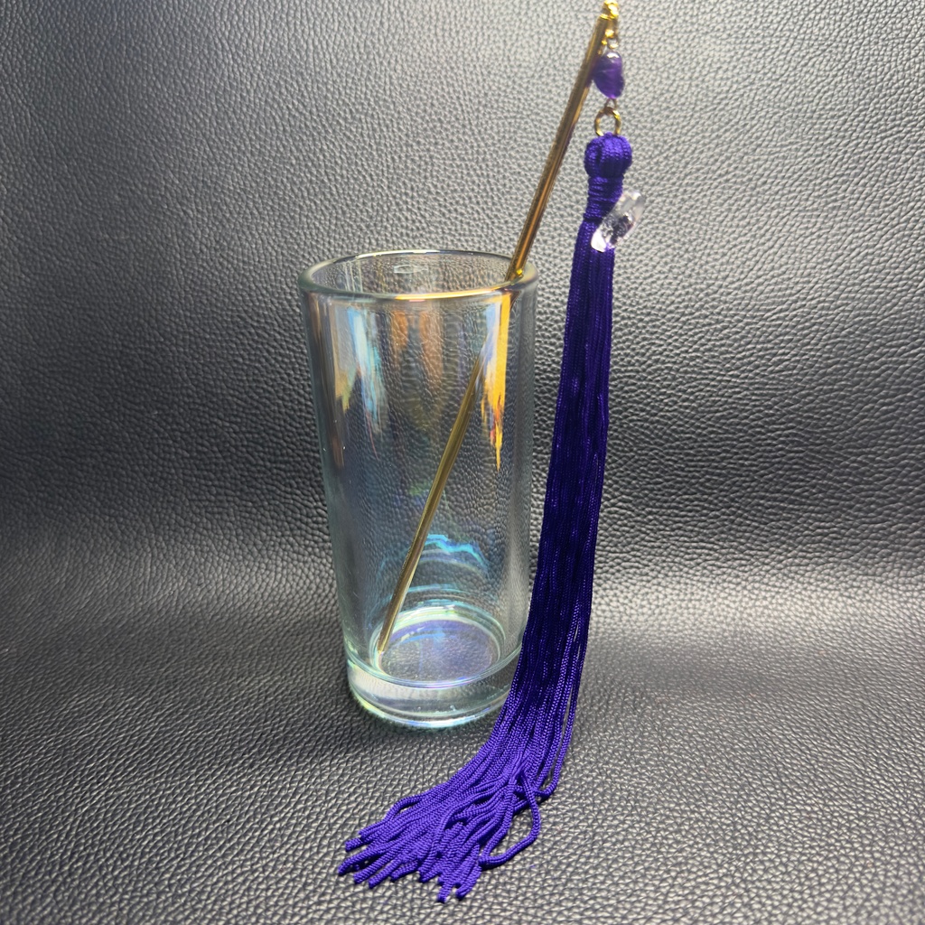 ロングタッセル簪 13【ハンドメイド作品】