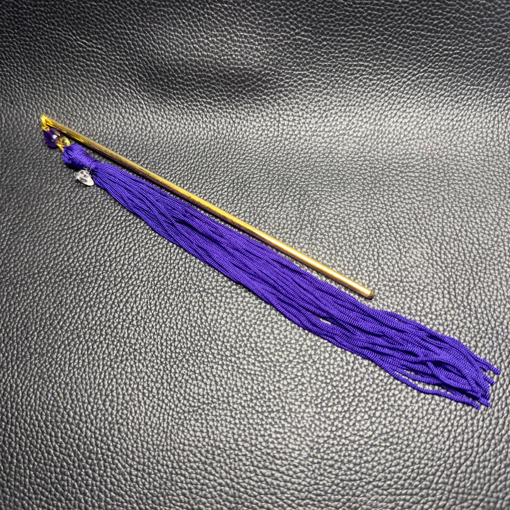 ロングタッセル簪 16【ハンドメイド作品】