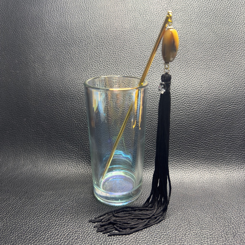 ロングタッセル簪 19【ハンドメイド作品】