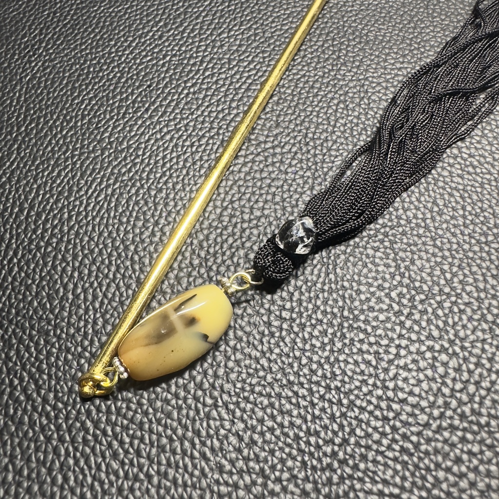 ロングタッセル簪 19【ハンドメイド作品】