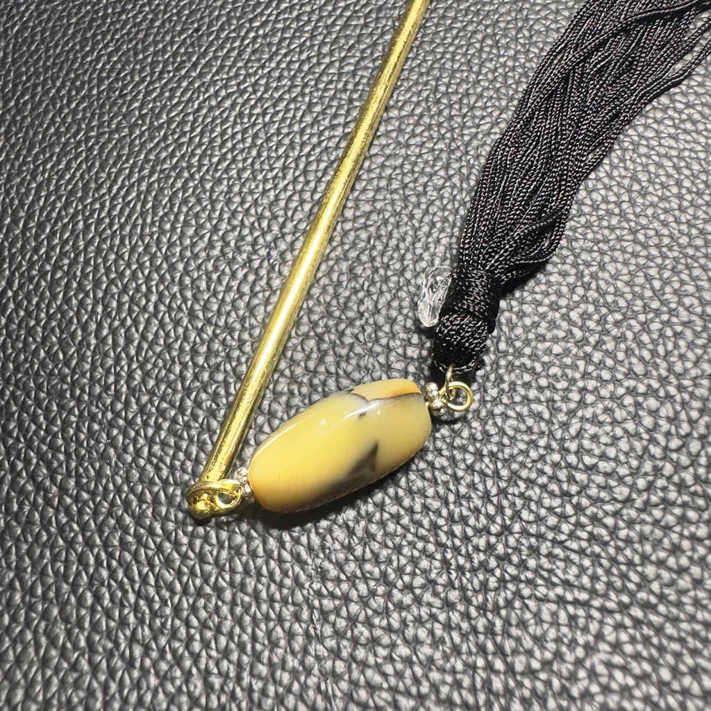 ロングタッセル簪 19【ハンドメイド作品】