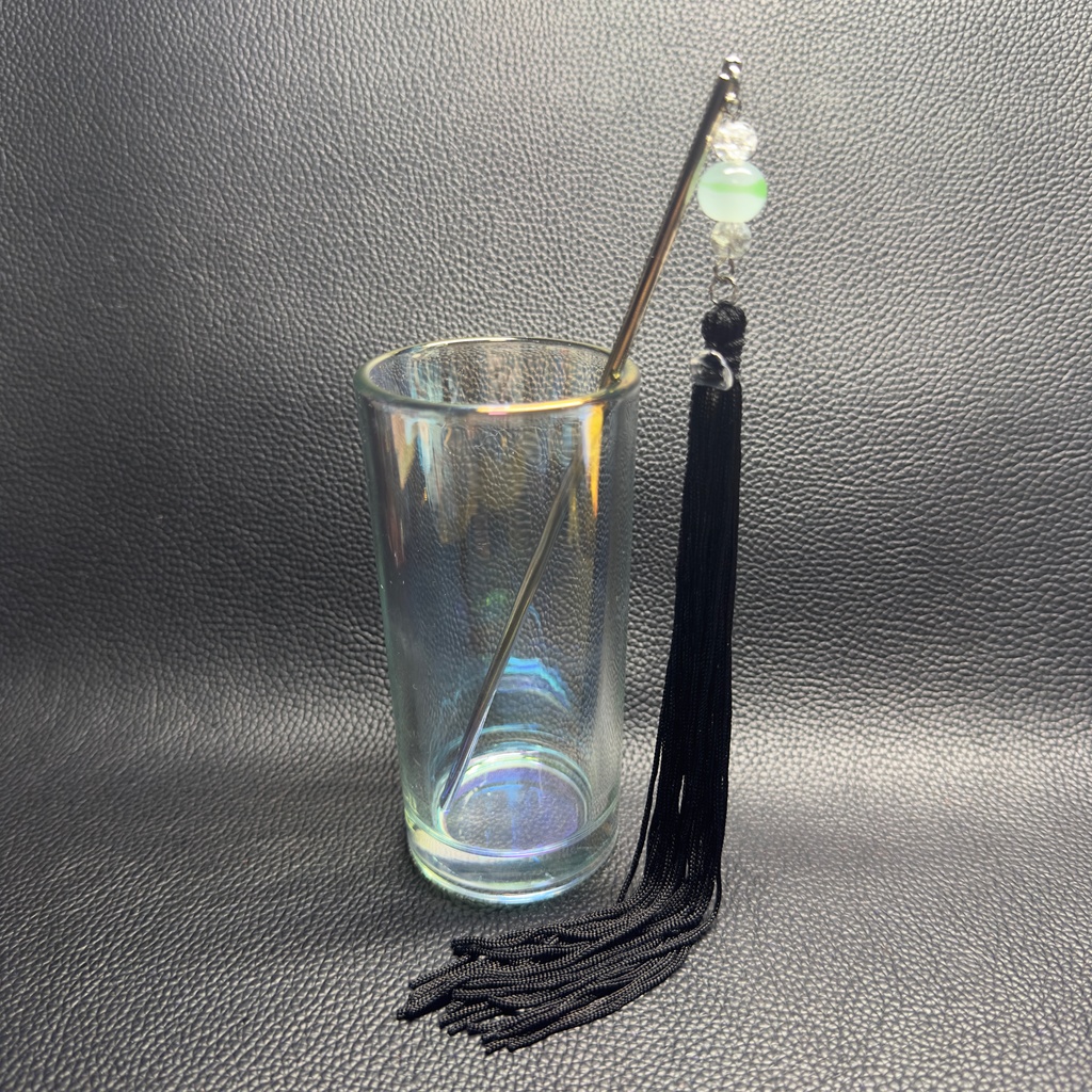 ロングタッセル簪 24【ハンドメイド作品】