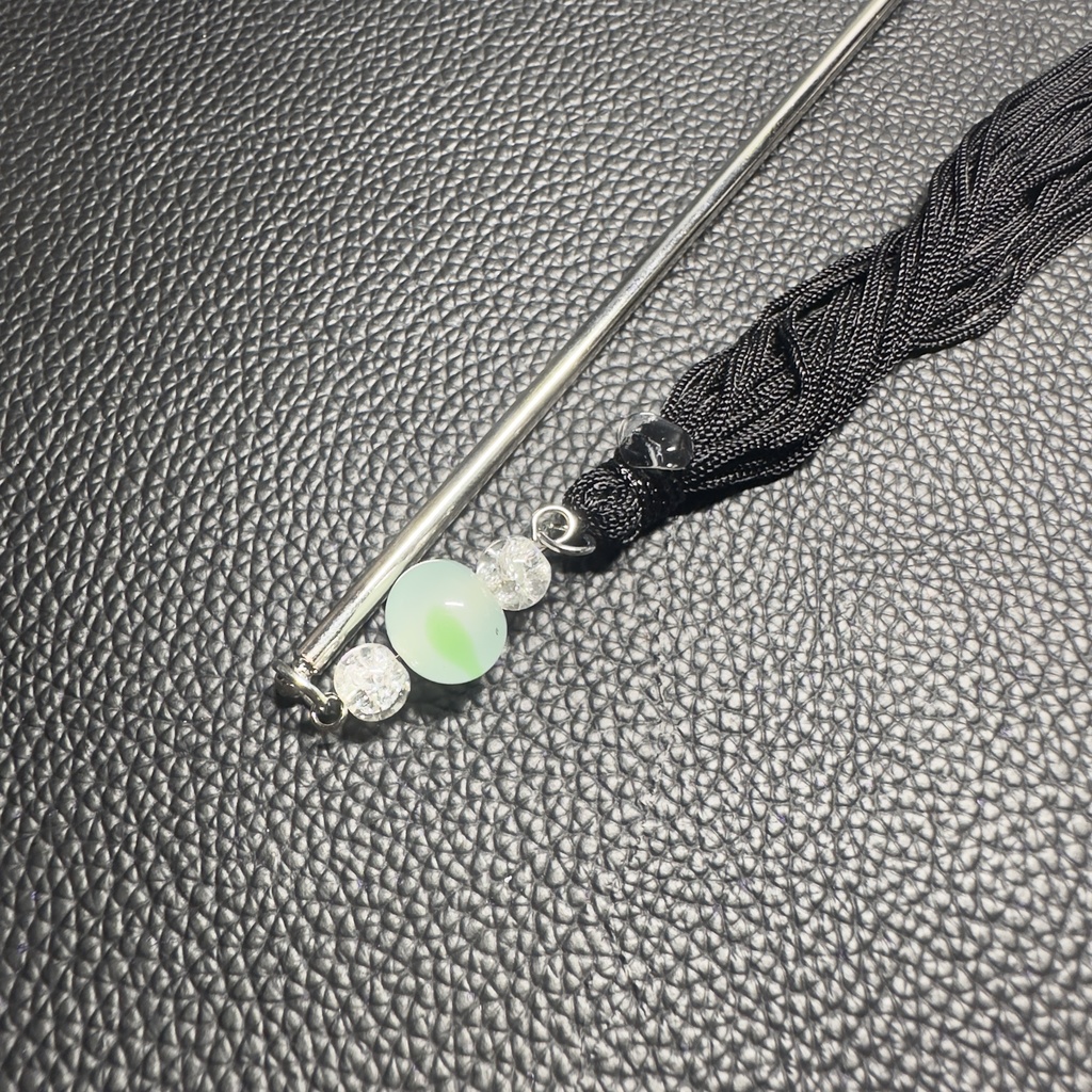 ロングタッセル簪 24【ハンドメイド作品】