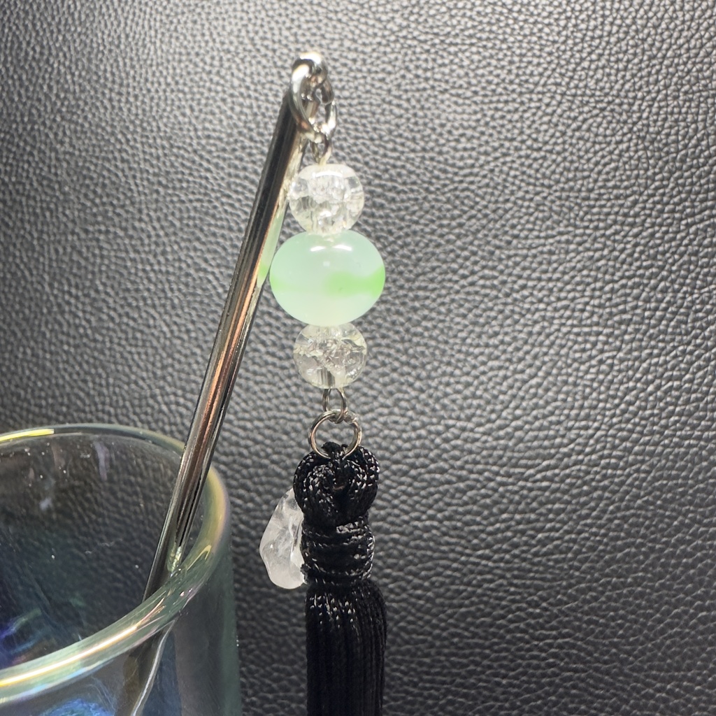 ロングタッセル簪 25【ハンドメイド作品】