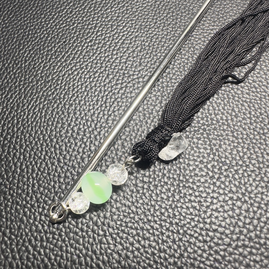 ロングタッセル簪 25【ハンドメイド作品】