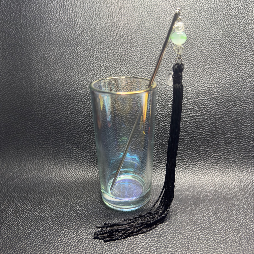 ロングタッセル簪 25【ハンドメイド作品】