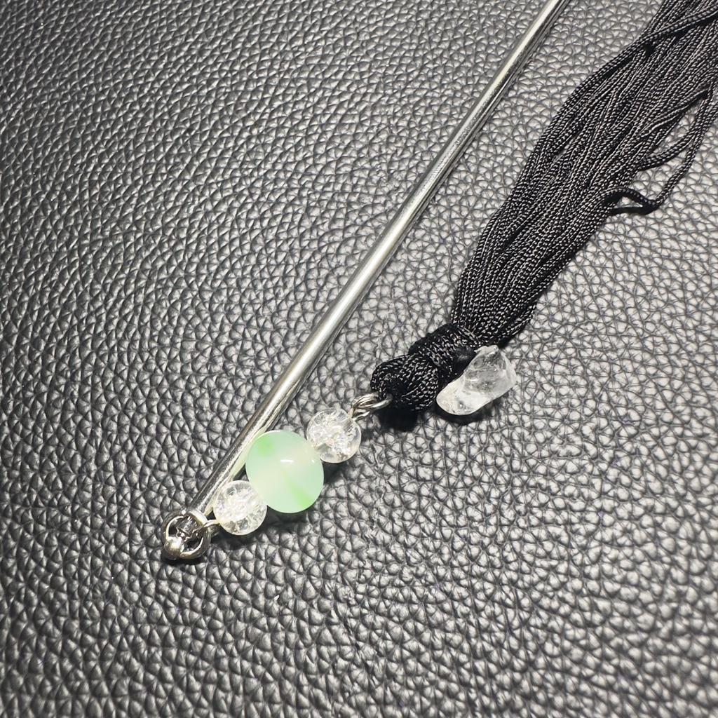 ロングタッセル簪 25【ハンドメイド作品】