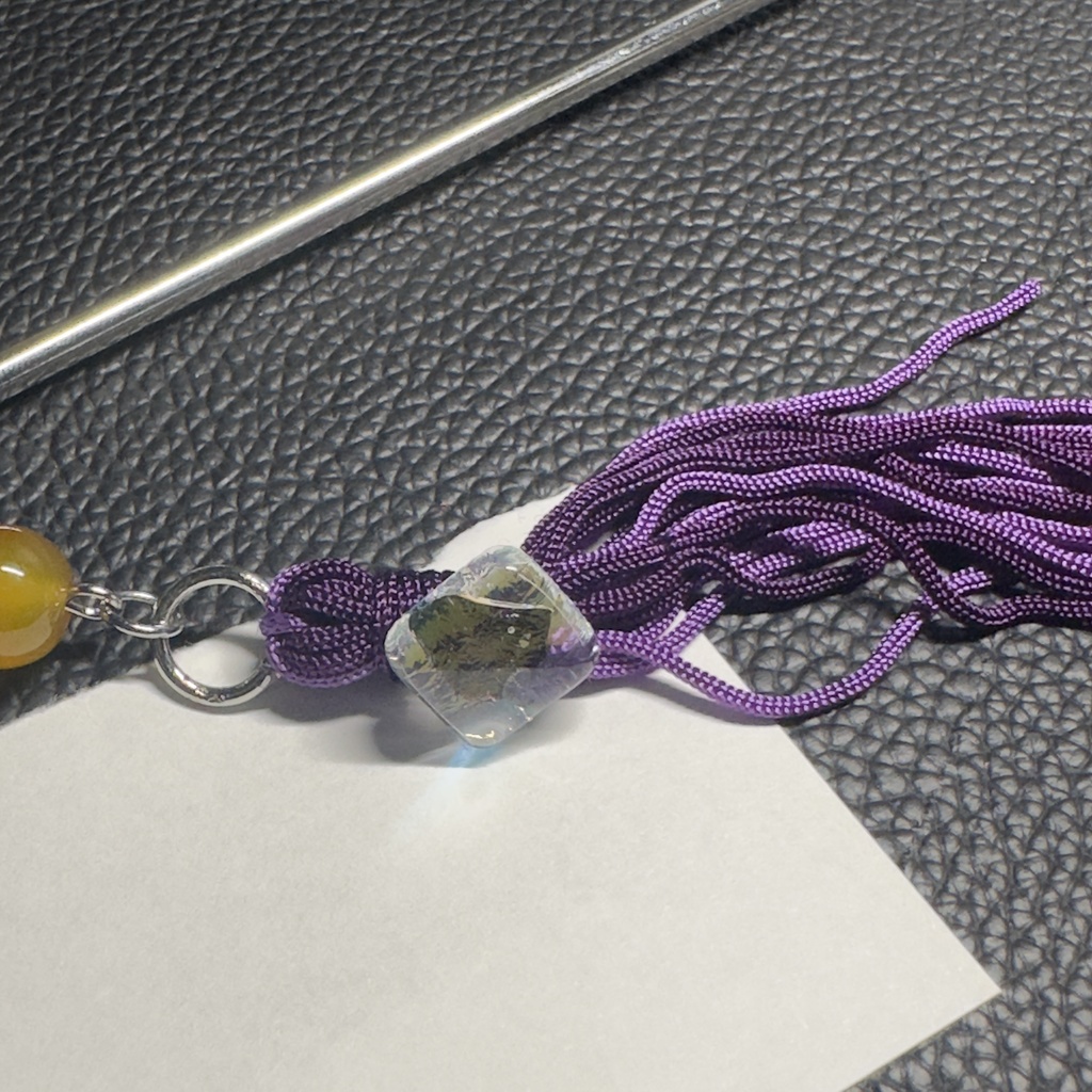 ロングタッセル簪 28【ハンドメイド作品】