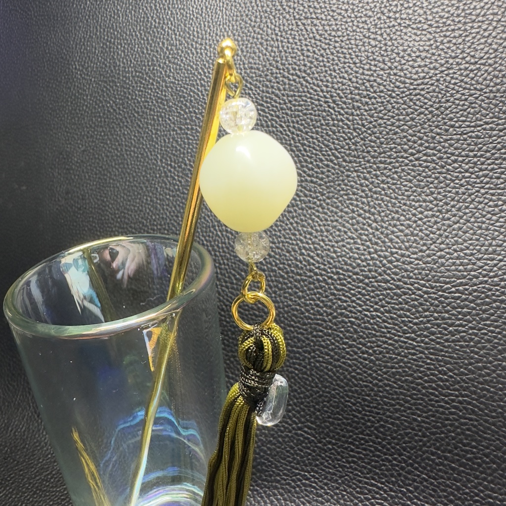 ロングタッセル簪 32【ハンドメイド作品】