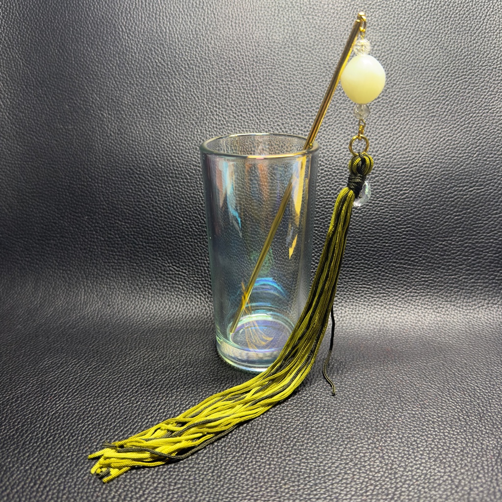 ロングタッセル簪 32【ハンドメイド作品】