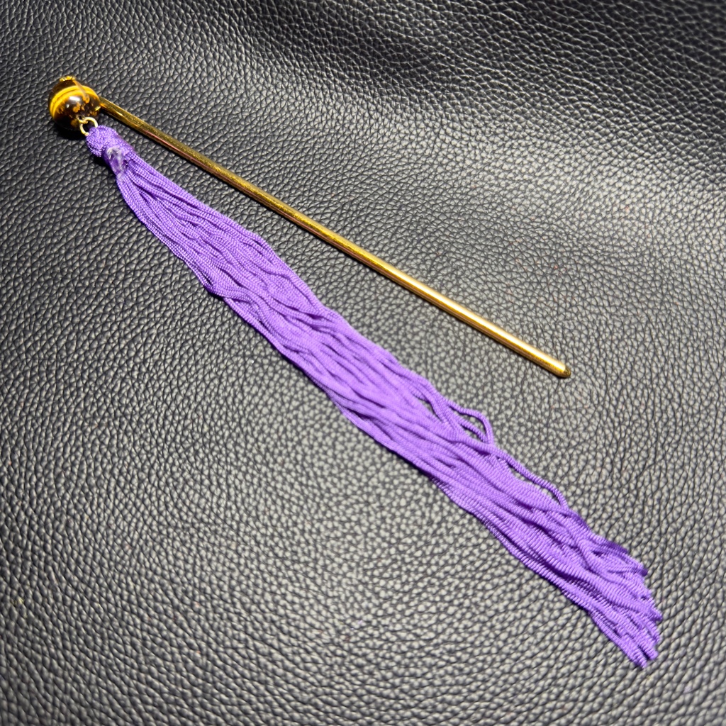 ロングタッセル簪 34【ハンドメイド作品】